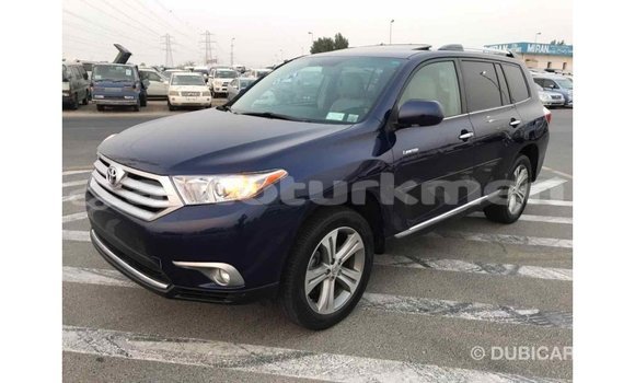 Buy Import Toyota Highlander Blue Car in Import - Dubai in Ahal Buy Import Toyota Highlander Blue Car in Import - Dubai in Ahal