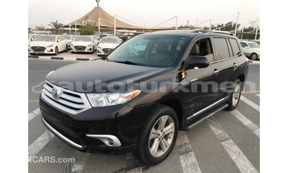Buy Import Toyota Highlander Black Car in Import - Dubai in Ahal Buy Import Toyota Highlander Black Car in Import - Dubai in Ahal