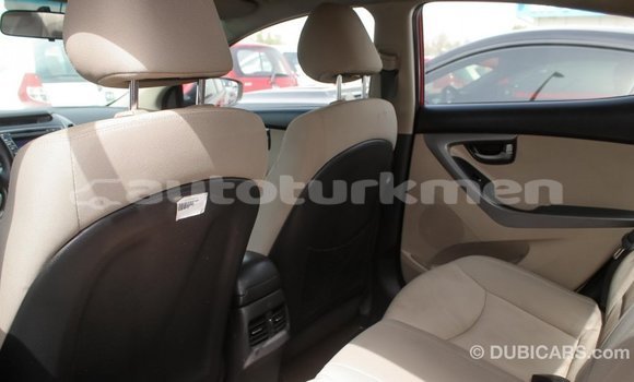 Buy Import Hyundai Elantra Red Car in Import - Dubai in Ahal Buy Import Hyundai Elantra Red Car in Import - Dubai in Ahal