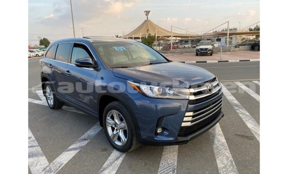 Buy Import Toyota Highlander Blue Car in Import - Dubai in Ahal Buy Import Toyota Highlander Blue Car in Import - Dubai in Ahal
