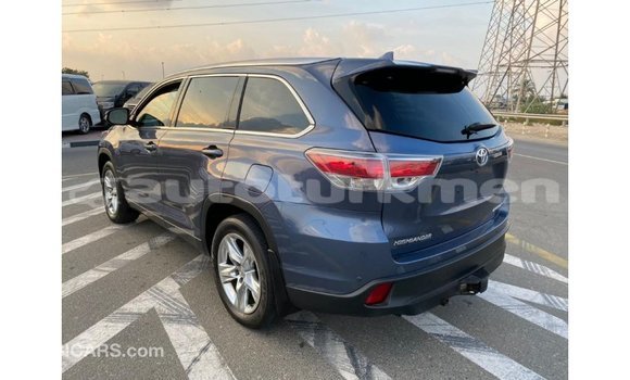 Buy Import Toyota Highlander Blue Car in Import - Dubai in Ahal Buy Import Toyota Highlander Blue Car in Import - Dubai in Ahal