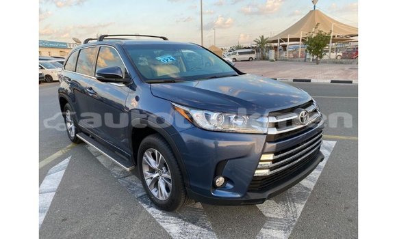 Buy Import Toyota Highlander Blue Car in Import - Dubai in Ahal Buy Import Toyota Highlander Blue Car in Import - Dubai in Ahal