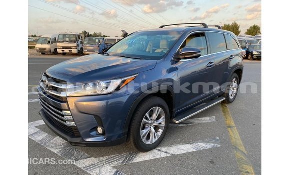Buy Import Toyota Highlander Blue Car in Import - Dubai in Ahal Buy Import Toyota Highlander Blue Car in Import - Dubai in Ahal
