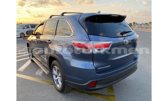 Buy Import Toyota Highlander Blue Car in Import - Dubai in Ahal Buy Import Toyota Highlander Blue Car in Import - Dubai in Ahal