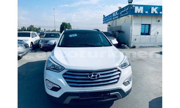 Buy Import Hyundai Santa Fe White Car in Import - Dubai in Ahal Buy Import Hyundai Santa Fe White Car in Import - Dubai in Ahal