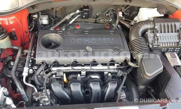 Buy Import Hyundai Santa Fe Red Car in Import - Dubai in Ahal