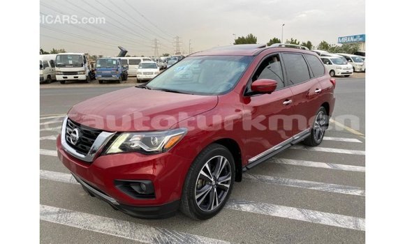 Buy Import Nissan Pathfinder Red Car in Import - Dubai in Ahal Buy Import Nissan Pathfinder Red Car in Import - Dubai in Ahal