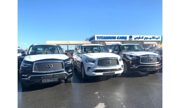 Buy Import Infiniti Q Black Car in Import - Dubai in Ahal