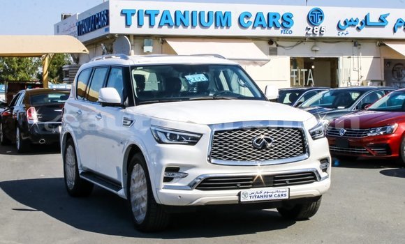 Buy Import Infiniti Q White Car in Import - Dubai in Ahal
