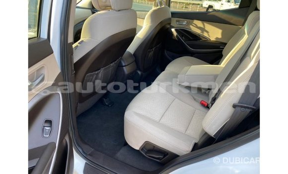Buy Import Hyundai Santa Fe White Car in Import - Dubai in Ahal Buy Import Hyundai Santa Fe White Car in Import - Dubai in Ahal