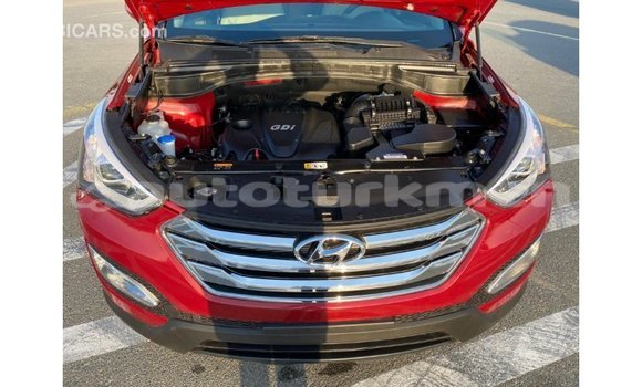 Buy Import Hyundai Santa Fe Red Car in Import - Dubai in Ahal Buy Import Hyundai Santa Fe Red Car in Import - Dubai in Ahal