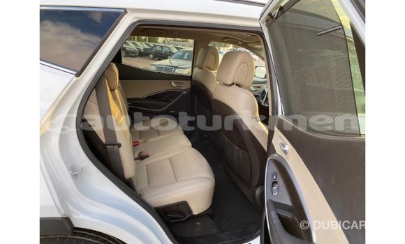 Buy Import Hyundai Santa Fe White Car in Import - Dubai in Ahal Buy Import Hyundai Santa Fe White Car in Import - Dubai in Ahal