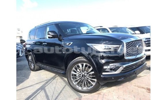 Buy Import Infiniti Q Black Car in Import - Dubai in Ahal