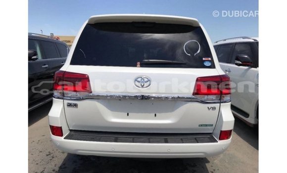 Buy Import Toyota Land Cruiser White Car in Import - Dubai in Ahal Buy Import Toyota Land Cruiser White Car in Import - Dubai in Ahal