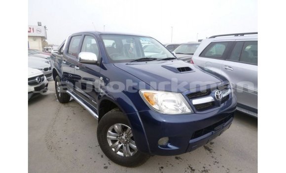 Buy Import Toyota Hilux Blue Car in Import - Dubai in Ahal Buy Import Toyota Hilux Blue Car in Import - Dubai in Ahal
