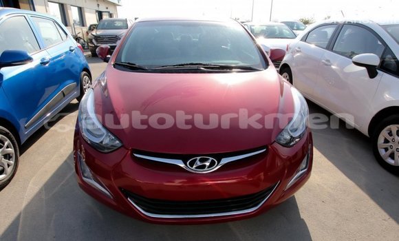 Buy Import Hyundai Elantra Red Car in Import - Dubai in Ahal Buy Import Hyundai Elantra Red Car in Import - Dubai in Ahal