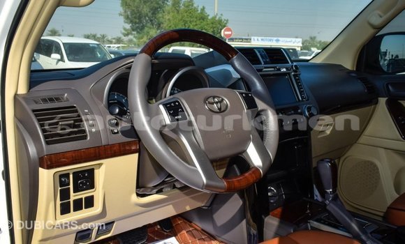 Buy Import Toyota Prado White Car in Import - Dubai in Ahal Buy Import Toyota Prado White Car in Import - Dubai in Ahal
