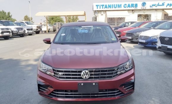 Buy Import Volkswagen Passat Red Car in Import - Dubai in Ahal