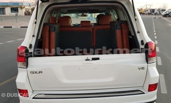 Buy Import Toyota Land Cruiser White Car in Import - Dubai in Ahal Buy Import Toyota Land Cruiser White Car in Import - Dubai in Ahal
