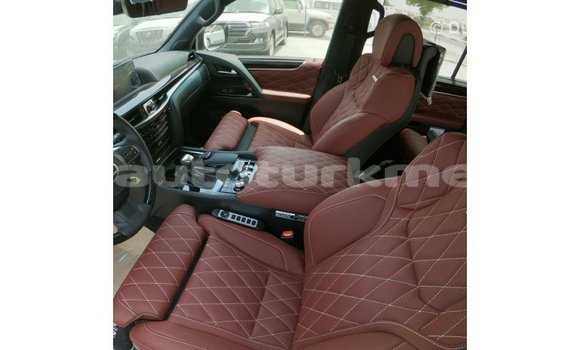 Buy Import Lexus LX Black Car in Import - Dubai in Ahal