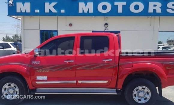 Buy Import Toyota Hilux Red Car in Import - Dubai in Ahal Buy Import Toyota Hilux Red Car in Import - Dubai in Ahal