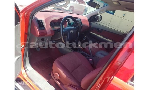 Buy Import Toyota Hilux Red Car in Import - Dubai in Ahal Buy Import Toyota Hilux Red Car in Import - Dubai in Ahal