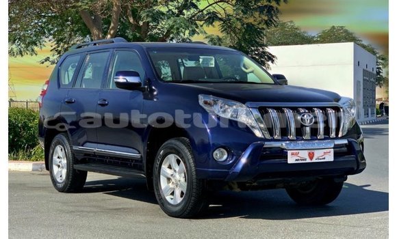 Buy Import Toyota Prado Blue Car in Import - Dubai in Ahal