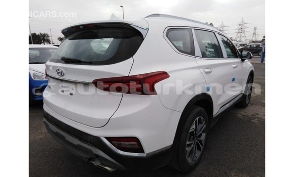 Buy Import Hyundai Santa Fe White Car in Import - Dubai in Ahal Buy Import Hyundai Santa Fe White Car in Import - Dubai in Ahal