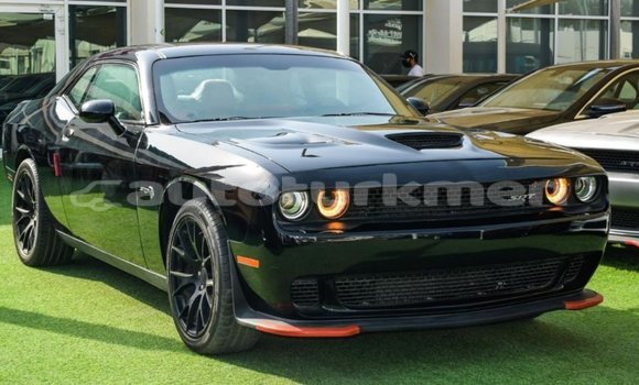 Buy Import Dodge Challenger Black Car in Import - Dubai in Ahal