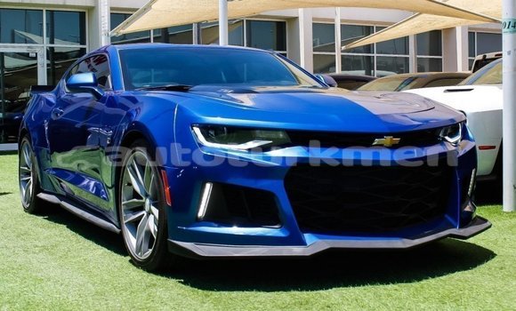 Buy Import Chevrolet Camaro Blue Car in Import - Dubai in Ahal
