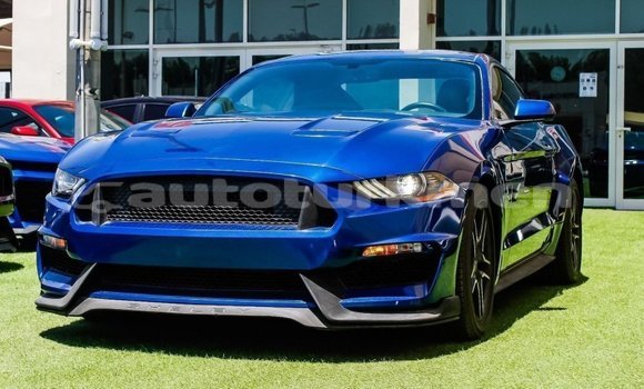 Buy Import Ford Mustang Blue Car in Import - Dubai in Ahal