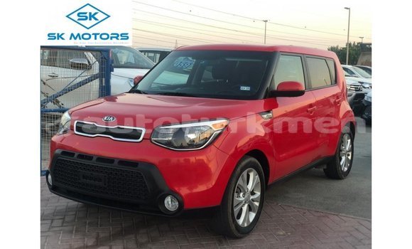 Buy Import Kia Soul Red Car in Import - Dubai in Ahal