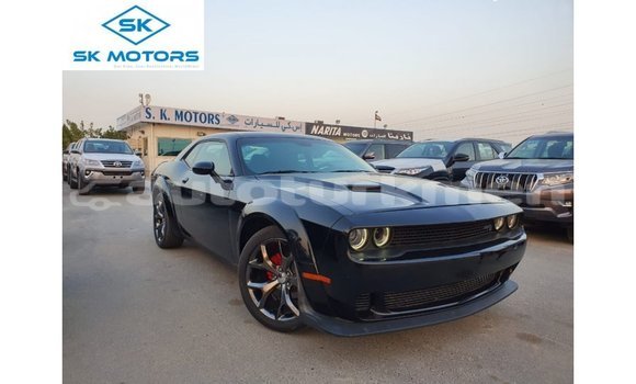 Buy Import Dodge Challenger Black Car in Import - Dubai in Ahal