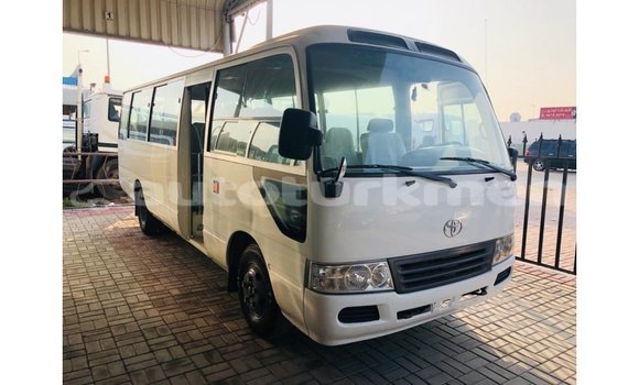 Buy Import Toyota Coaster White Car in Import - Dubai in Ahal