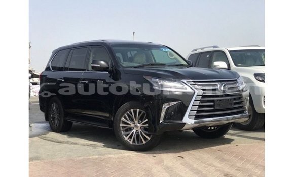 Buy Import Lexus LX Black Car in Import - Dubai in Ahal