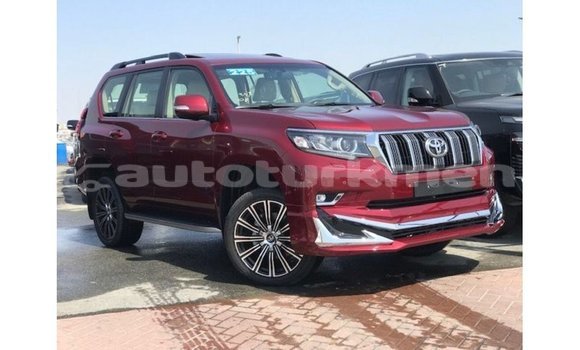 Buy Import Toyota Prado Red Car in Import - Dubai in Ahal