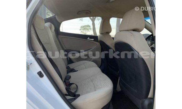 Buy Import Hyundai Accent White Car in Import - Dubai in Ahal Buy Import Hyundai Accent White Car in Import - Dubai in Ahal