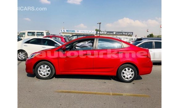 Buy Import Hyundai Accent Red Car in Import - Dubai in Ahal Buy Import Hyundai Accent Red Car in Import - Dubai in Ahal