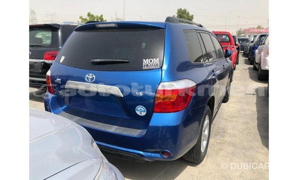 Buy Import Toyota Highlander Blue Car in Import - Dubai in Ahal Buy Import Toyota Highlander Blue Car in Import - Dubai in Ahal