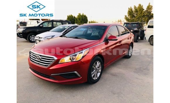 Buy Import Hyundai Sonata Red Car in Import - Dubai in Ahal