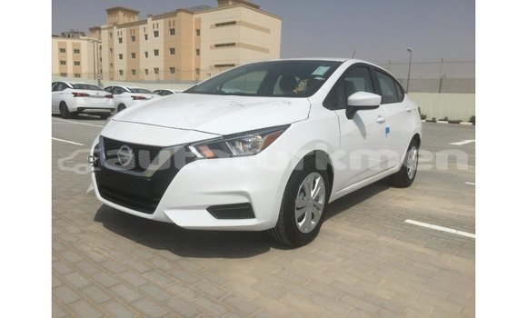 Buy Import Nissan Sunny White Car in Import - Dubai in Ahal