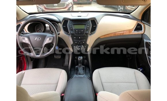 Buy Import Hyundai Santa Fe Red Car in Import - Dubai in Ahal Buy Import Hyundai Santa Fe Red Car in Import - Dubai in Ahal