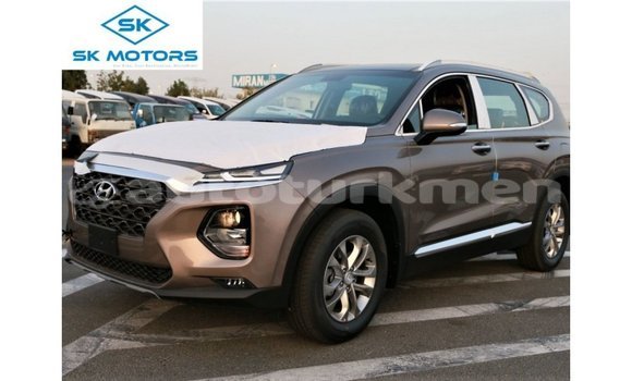 Buy Import Hyundai Santa Fe Brown Car in Import - Dubai in Ahal