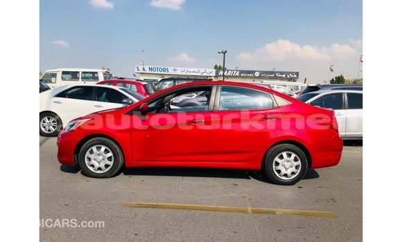 Buy Import Hyundai Accent Red Car in Import - Dubai in Ahal Buy Import Hyundai Accent Red Car in Import - Dubai in Ahal