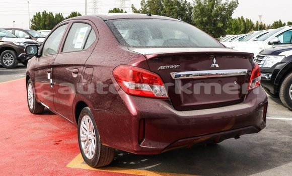 Buy Used Mitsubishi Attrage Red Car in Import - Dubai in Ahal Buy Used Mitsubishi Attrage Red Car in Import - Dubai in Ahal