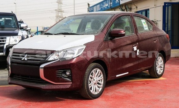 Buy Used Mitsubishi Attrage Red Car in Import - Dubai in Ahal Buy Used Mitsubishi Attrage Red Car in Import - Dubai in Ahal