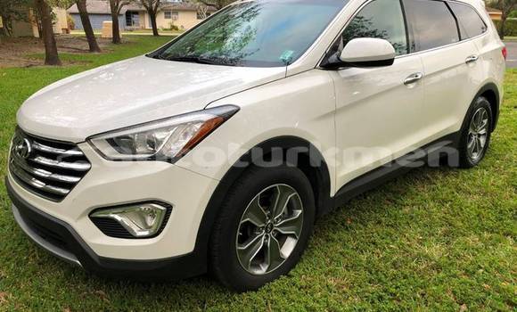 Buy Used Hyundai Santa Fe White Car in Annau in Ahal