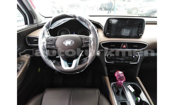 Buy Import Hyundai Santa Fe White Car in Import - Dubai in Ahal Buy Import Hyundai Santa Fe White Car in Import - Dubai in Ahal