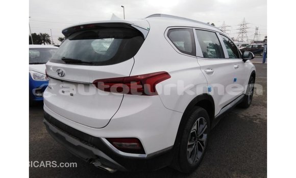 Buy Import Hyundai Santa Fe White Car in Import - Dubai in Ahal Buy Import Hyundai Santa Fe White Car in Import - Dubai in Ahal