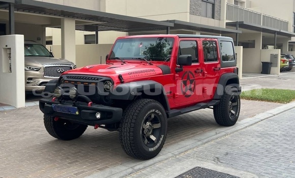 Buy Used Jeep Wrangler Red Car in Dushak in Ahal